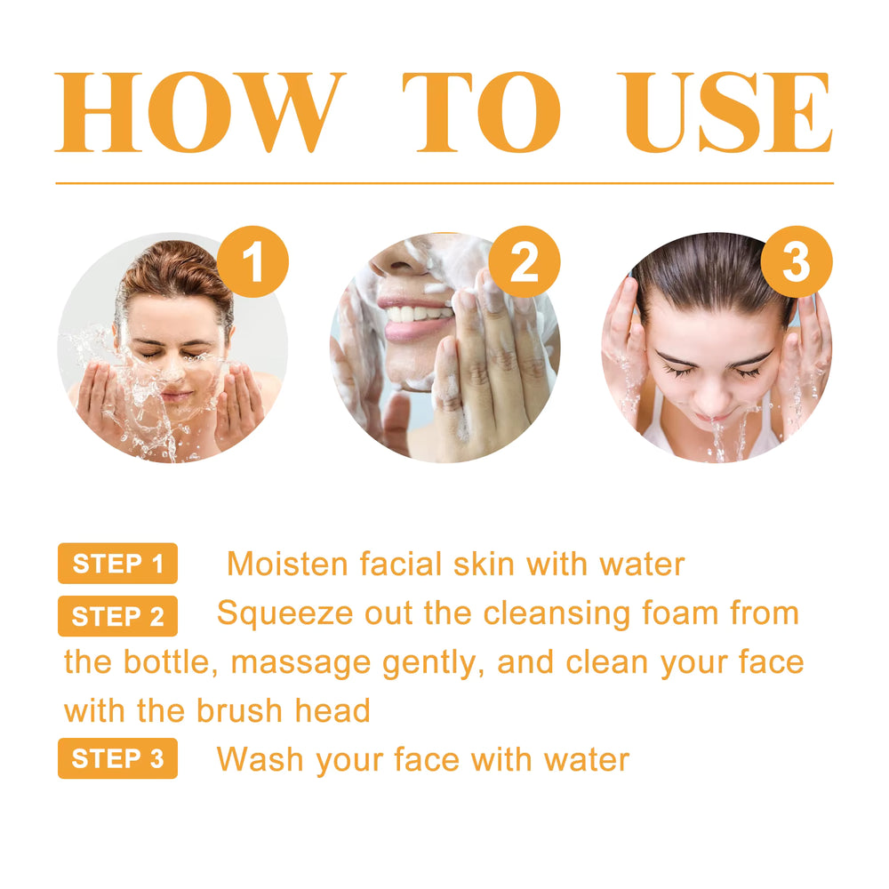 Turmeric Cleanser Foam | Blackheads Removal Facial Cleanser