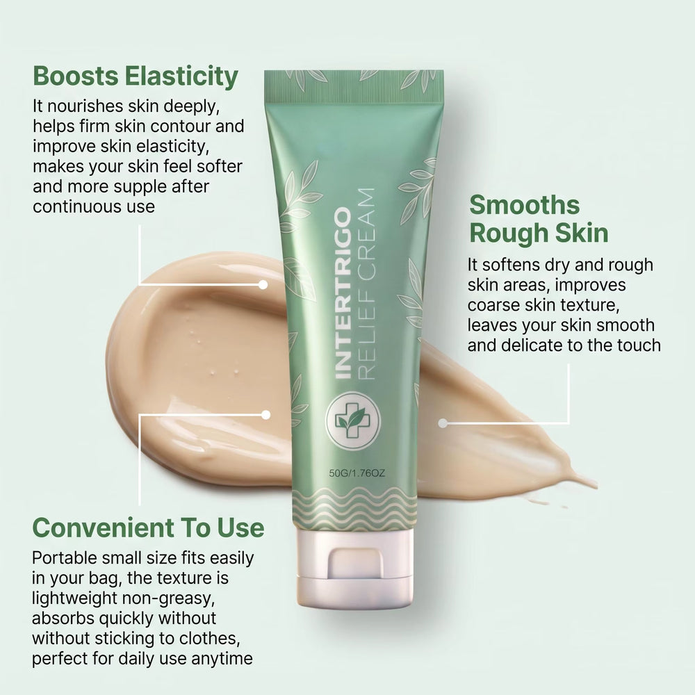 Intertrigo Relief Cream – Moisture & Friction Protection