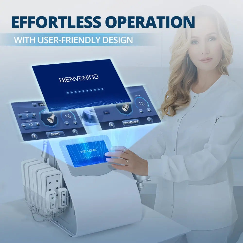80K Ultrasonic Cavitation Machine - 9 In 1