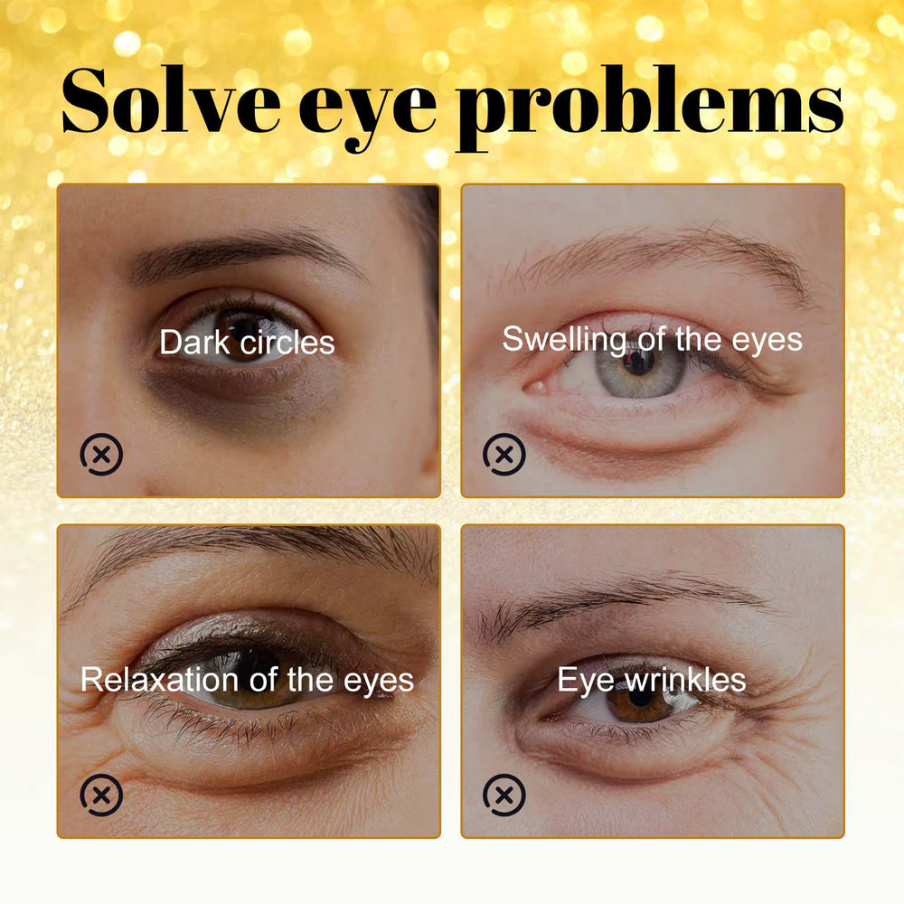 24K Gold Anti‑Wrinkle Eye Mask