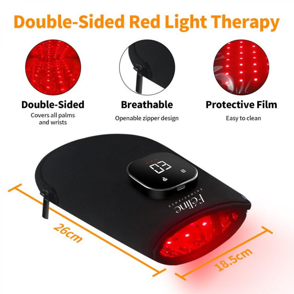 Red Light Therapy Glove for Arthritis Pain Relief & Hand Rejuvenation