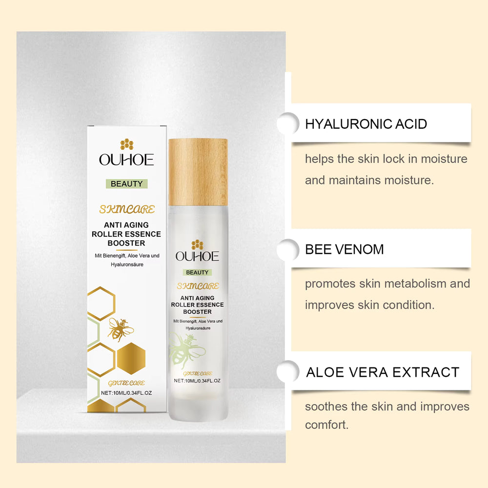 Anti Aging Roller Essence Booster With Bee Venom
