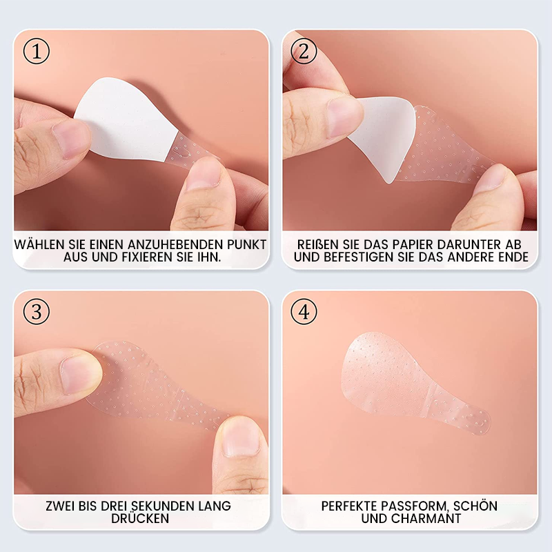 AquaLift | Innovative Waterproof Invisible Face Lift Patches 120 Pieces