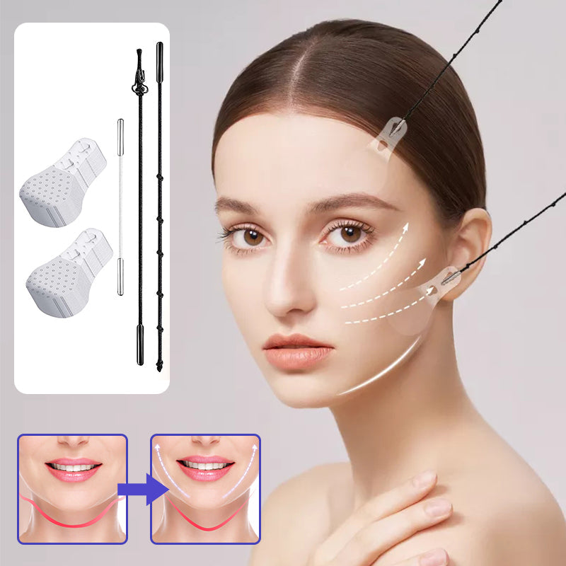 AquaLift | Innovative Waterproof Invisible Face Lift Patches 120 Pieces