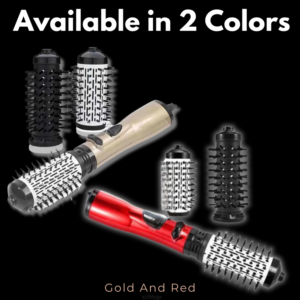 AureaGlow | Innovative Rotating 2-in-1 Hair Dryer and Styler