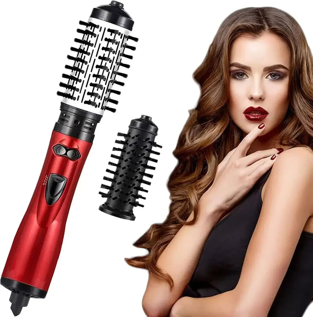 AureaGlow | Innovative Rotating 2-in-1 Hair Dryer and Styler
