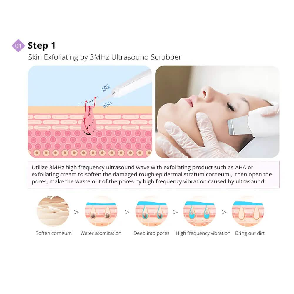 9 In 1 Diamond Crystal Hydra Dermabrasion Machine