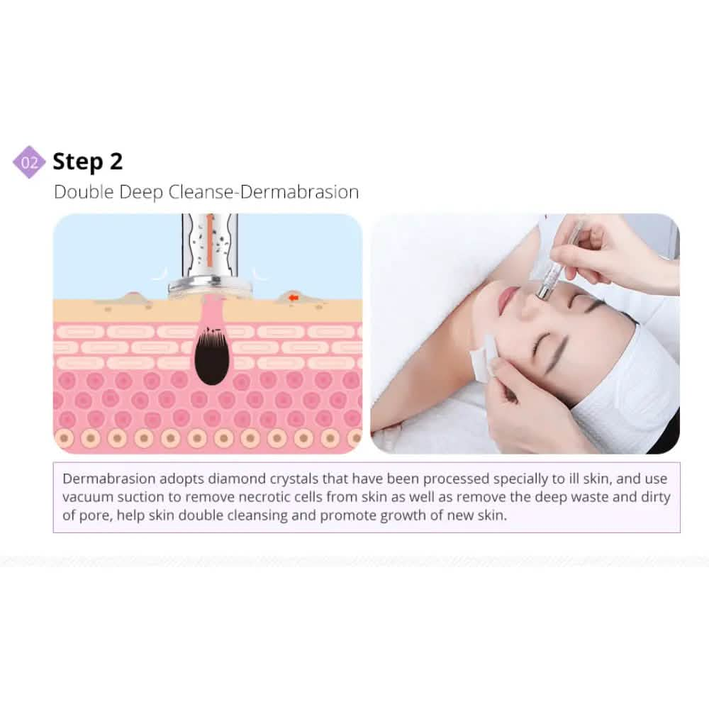 9 In 1 Diamond Crystal Hydra Dermabrasion Machine