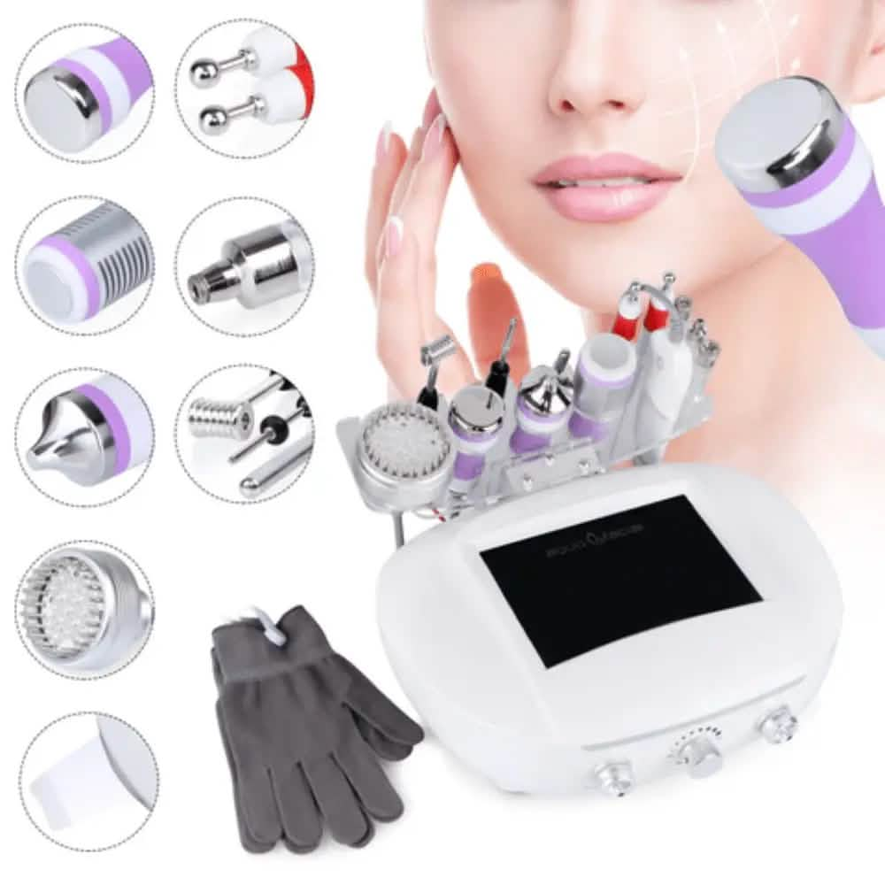9 In 1 Diamond Crystal Hydra Dermabrasion Machine