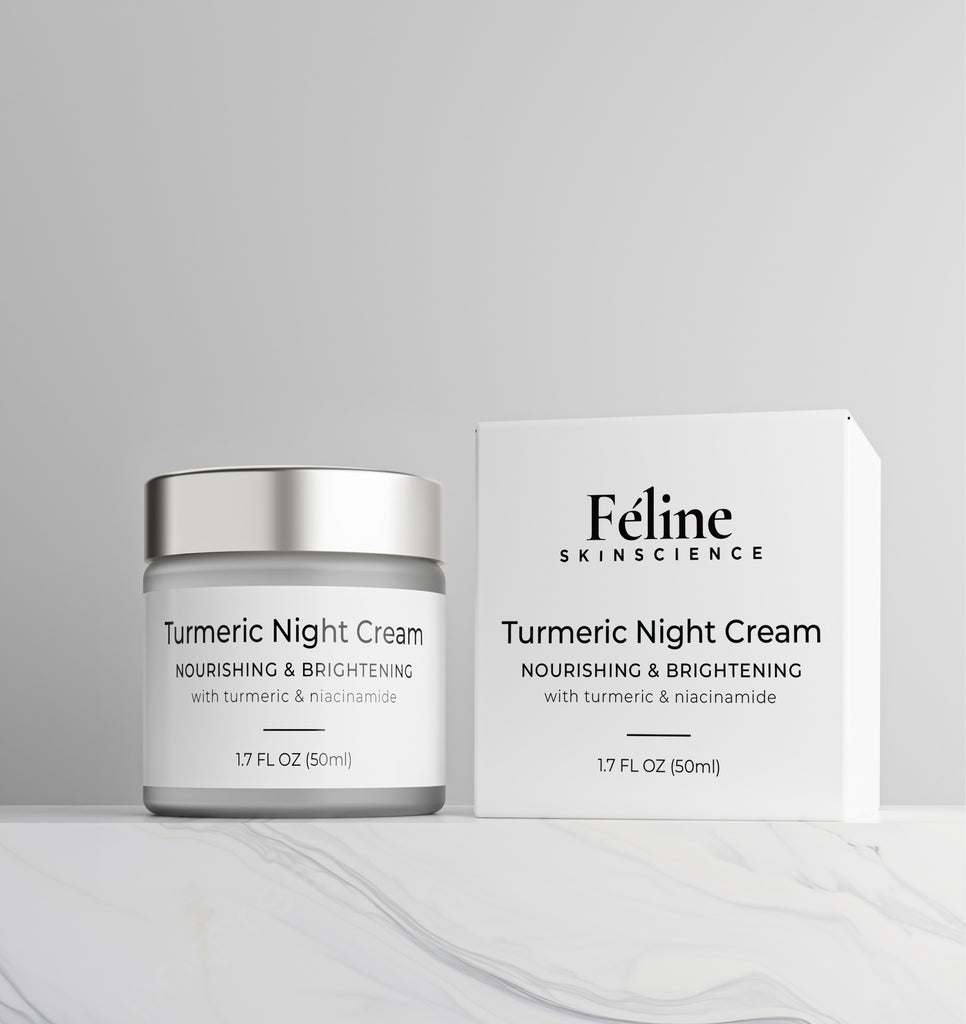 Turmeric Moisturizing Night Cream — Feline Skinscience