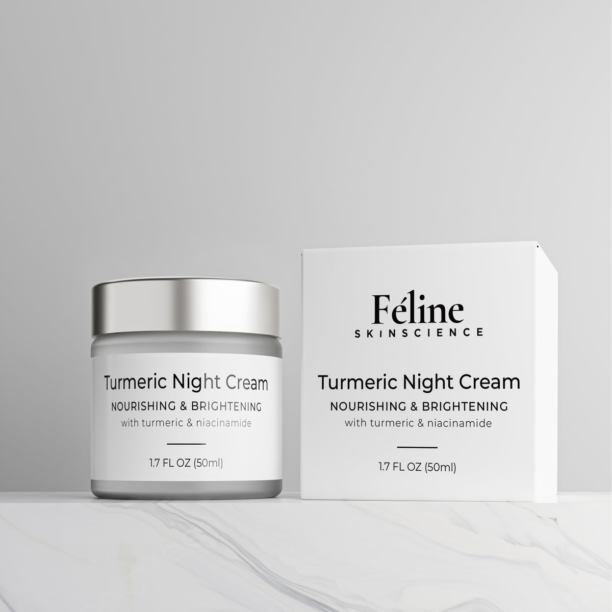 Turmeric Moisturizing Night Cream — Feline Skinscience