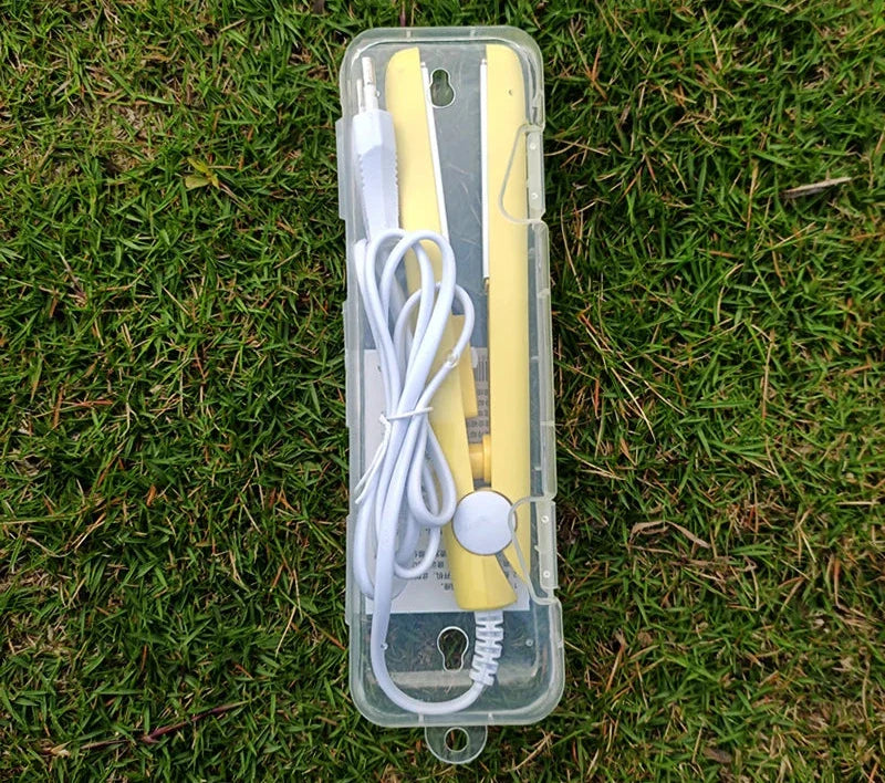 CurlNGo | Mini Hair Styler & Straightener Combo for Quick On-the-Go Styling