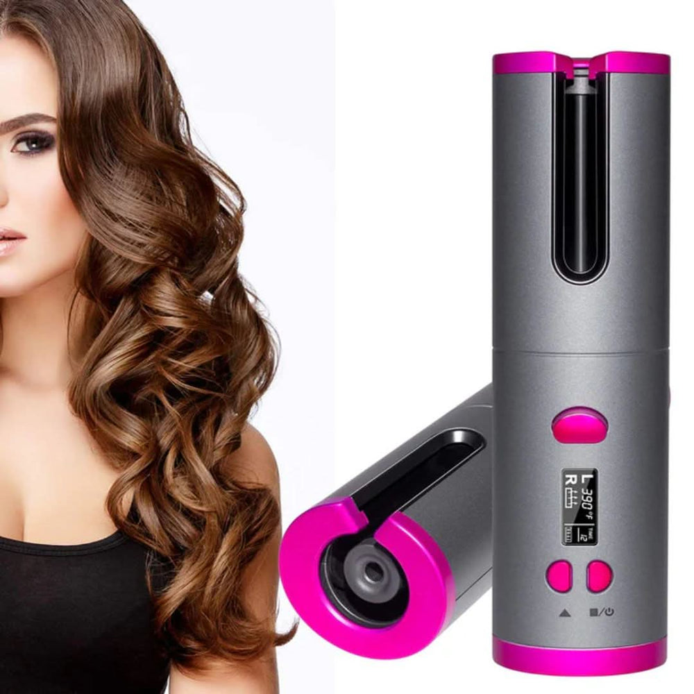 CurlMaster | Cordless Hair Curler for Easy, Long-Lasting Perfect Curls