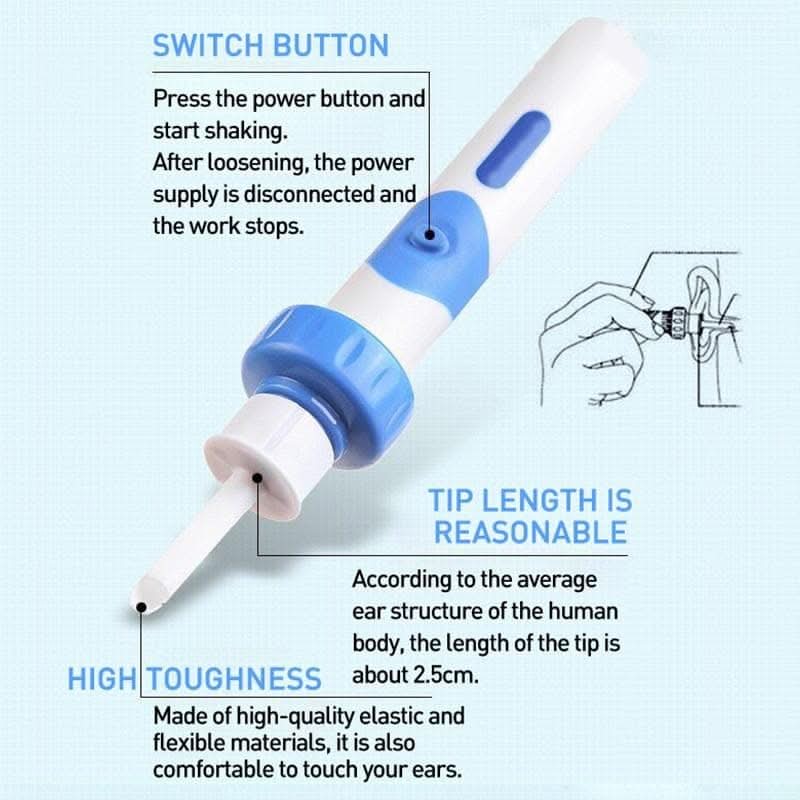EarVac Pro | Electric Earwax Removal Tool with Gentle Vacuum Suction