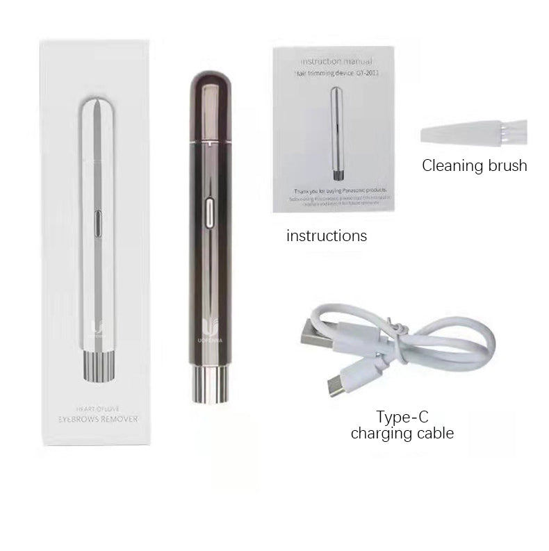 Precision Grooming - Rechargeable Nose Hair Trimmer with Precision Blades