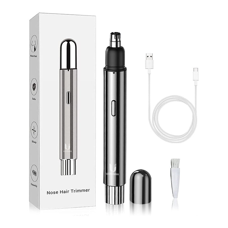 Precision Grooming - Rechargeable Nose Hair Trimmer with Precision Blades
