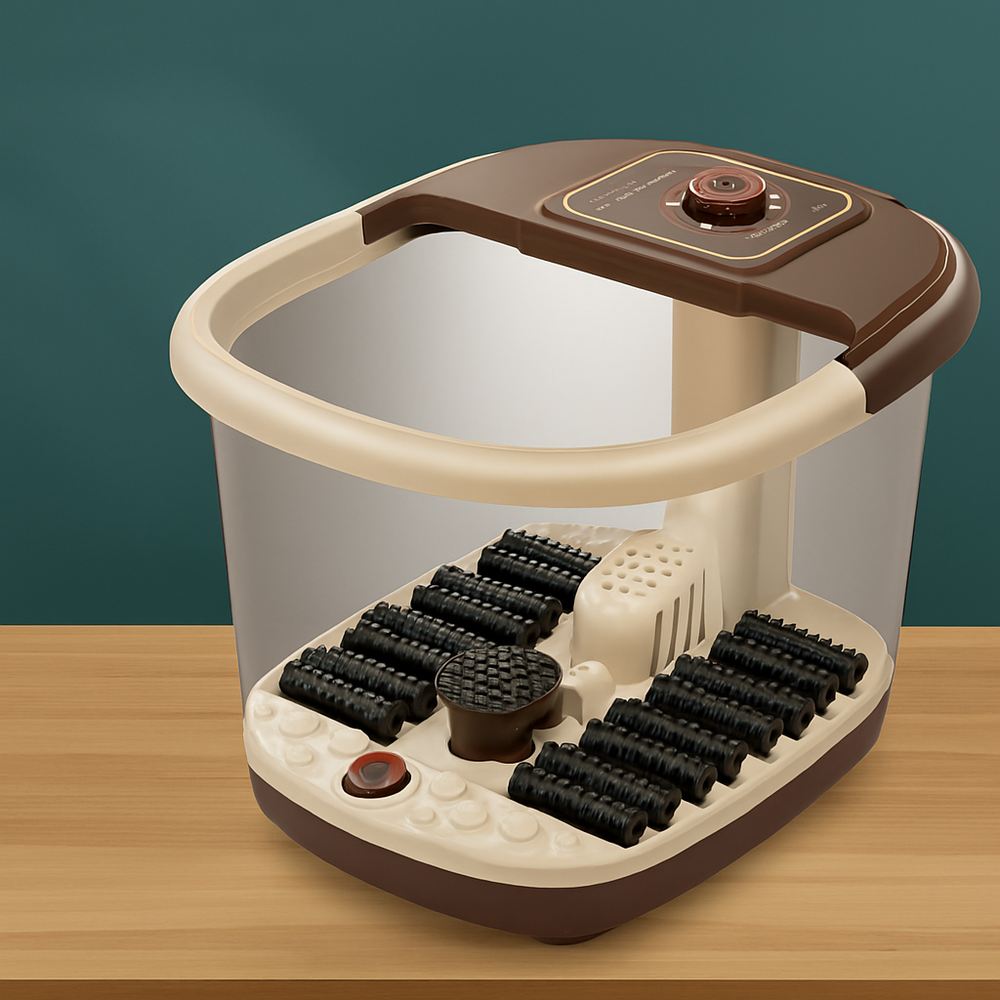 AquaTherm | Electric Heated Foot Spa Massager with Bubble Function