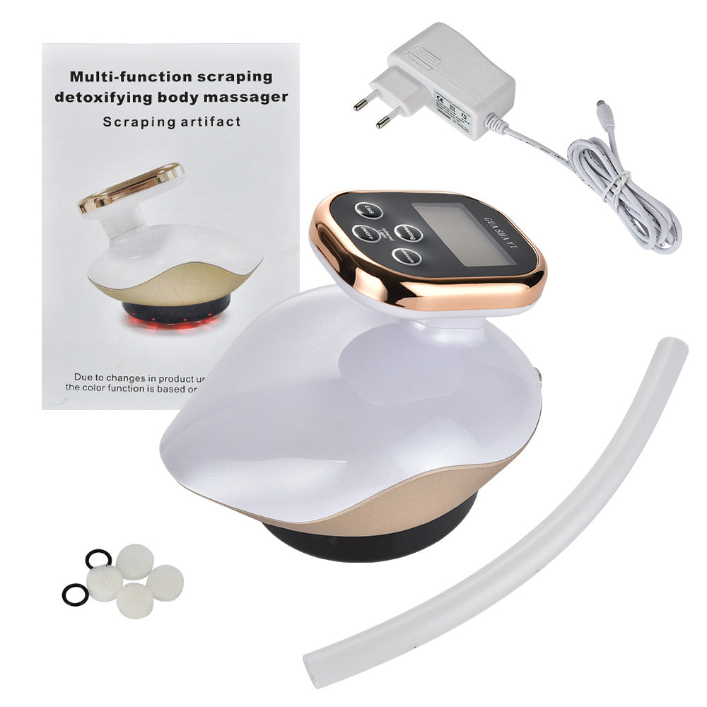 Electric Vacuum Body Massage Machine - LCD Display for Anti-Cellulite & Muscle Relief
