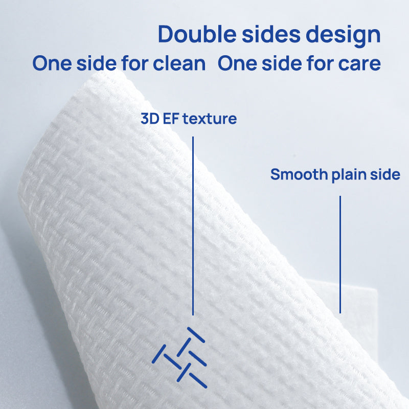 Disposable Boxed Face Towel, Zero Addition, No Fluorescent Agent, Designed for Babies and Sensitive Skin (50pcs/box,25 X 30 cm)