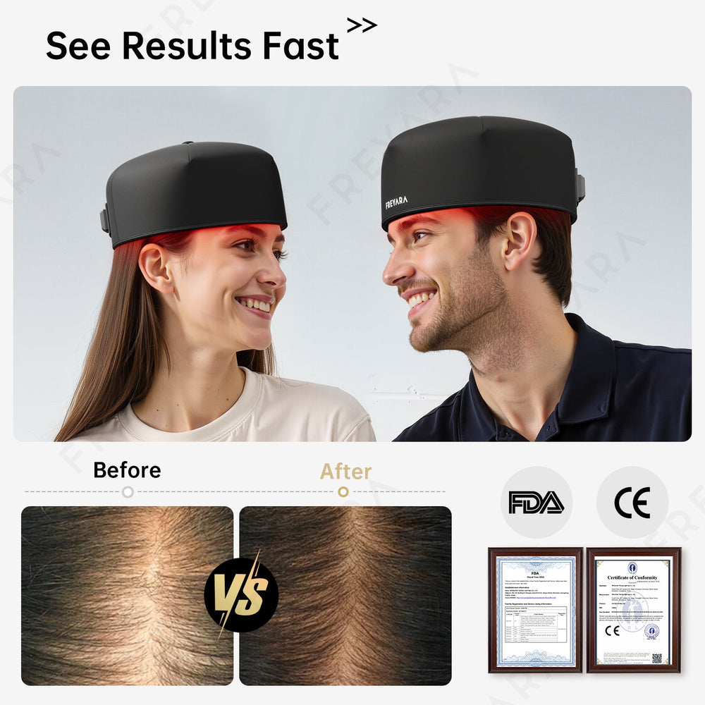 120-LED Light Therapy Cap FDA-Approved Solution for Thicker, Healthier Hair Growth