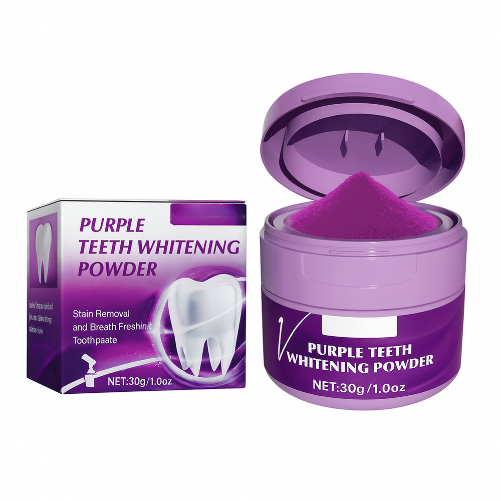 Purple Teeth Whitening Powder – Stain Removal [30gr]