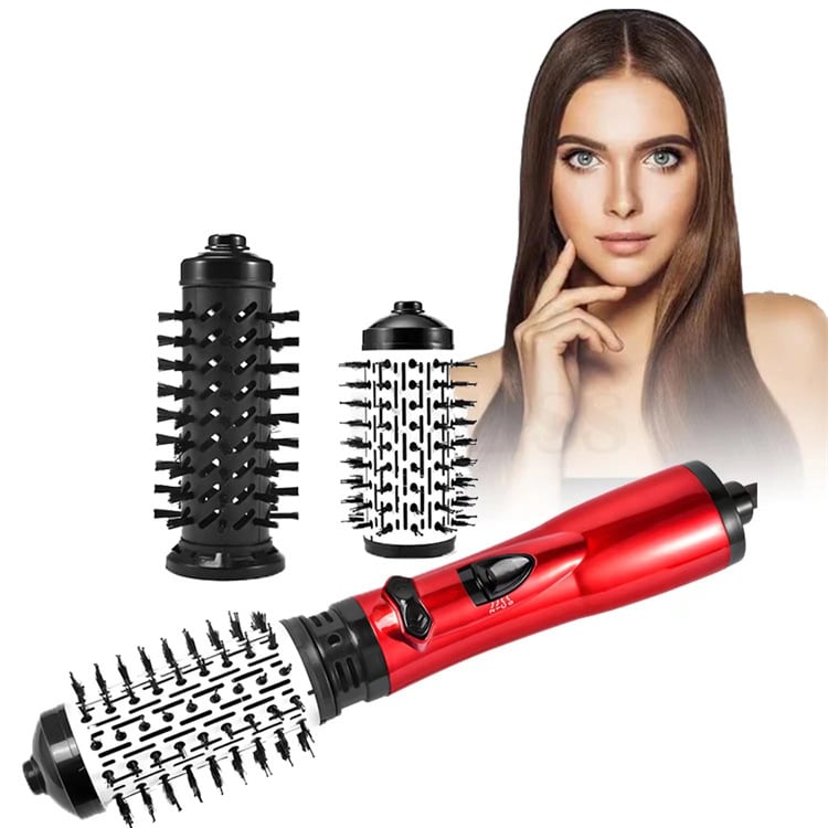 GlamFlow | Hot Air Brush & Volumizer Styler for Salon-Quality Hair
