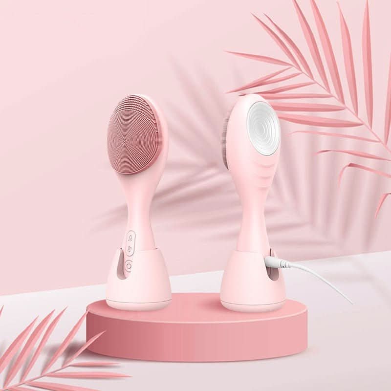 GlowPure | Electric Facial Cleanser with LED Heat Therapy & Sonic Pulsation