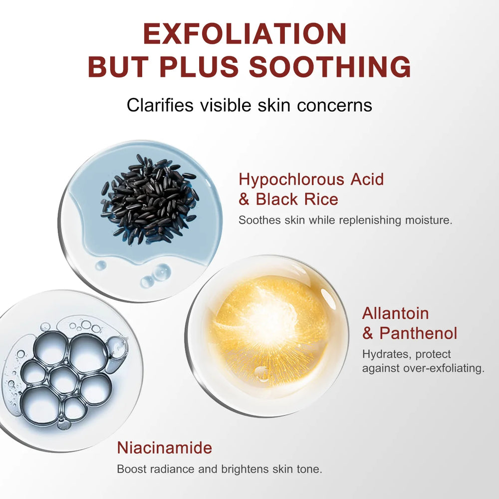 Hypochlorous Acid Rice Peel Shot Korean Skin Care Serum