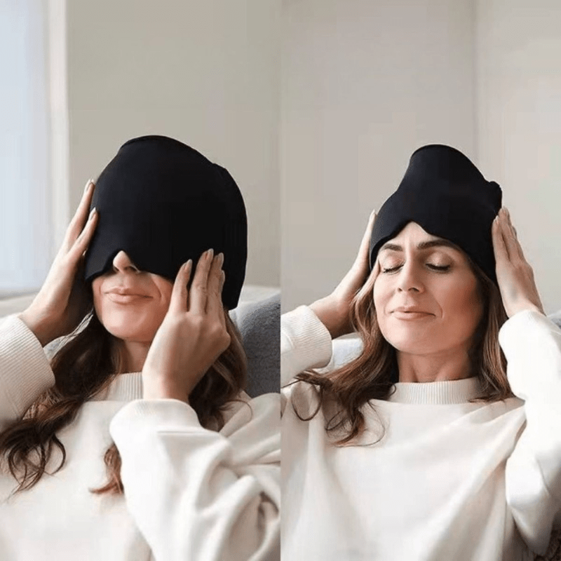 HeadRelief | Heated Migraine Mask for Hot and Cold Therapy Comfort