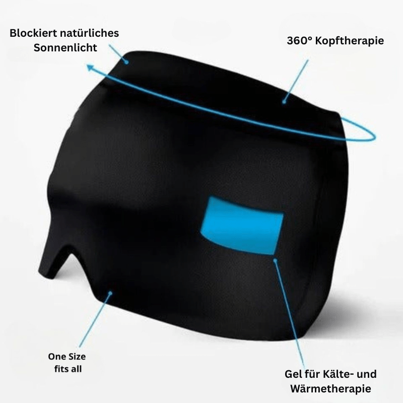 HeadRelief | Heated Migraine Mask for Hot and Cold Therapy Comfort