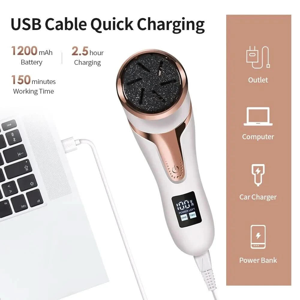 KalliSoothe | Electric Callus Remover for Soft and Silky Feet