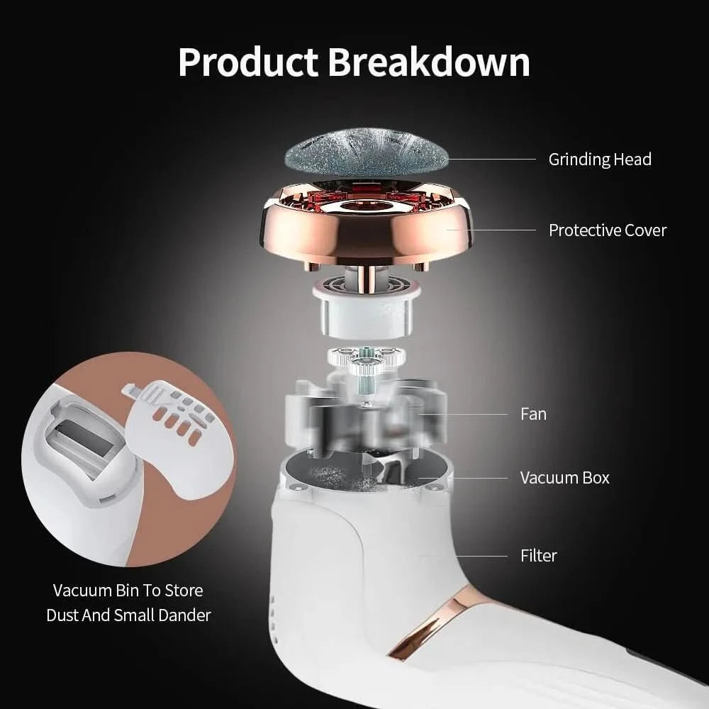 KalliSoothe | Electric Callus Remover for Soft and Silky Feet