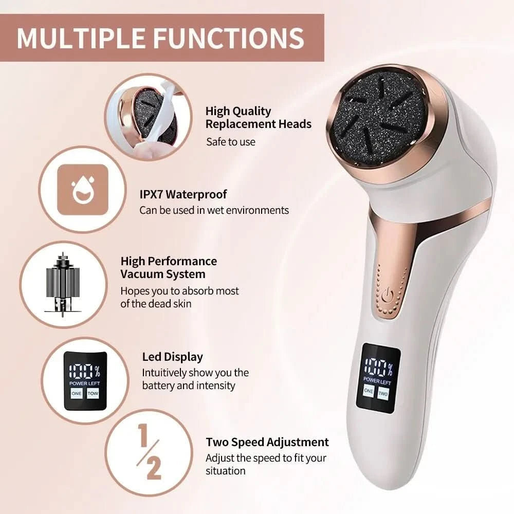 KalliSoothe | Electric Callus Remover for Soft and Silky Feet