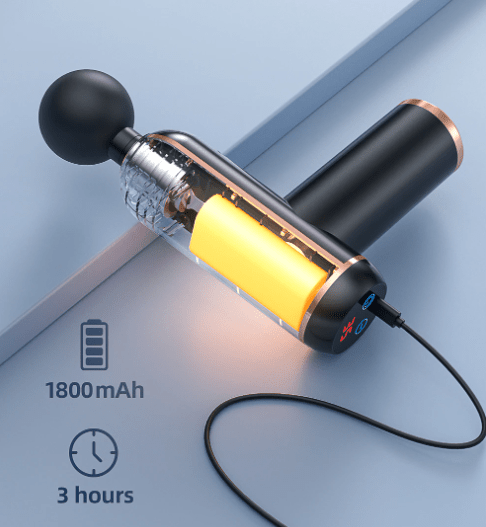 MassageGun Pro | Portable Massage Gun with 4 Heads for Muscle Relief