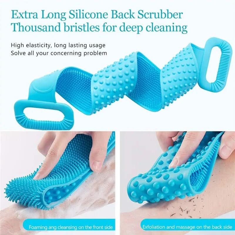 MassageBrush Pro | Silicone Body Scrubber for Smooth, Healthy Skin