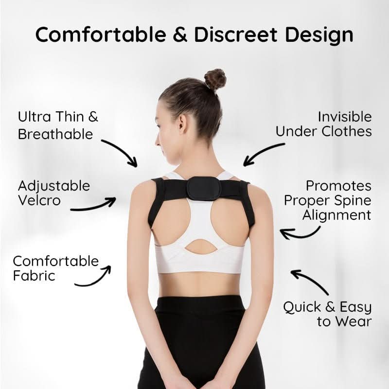 PosturePro | Invisible Posture Corrector for Spinal Alignment and Back Support