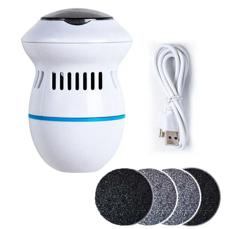 PediGlow | Effective Ergonomic Electric Callus Remover for Smooth Feet