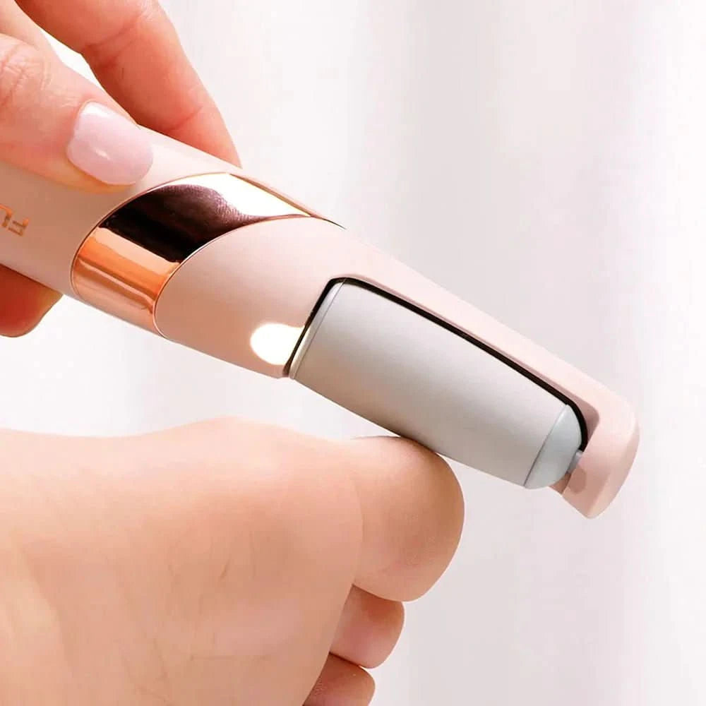 PediLuxe | Electric Foot Care Tool with Two-Speed Motor for Smooth Feet