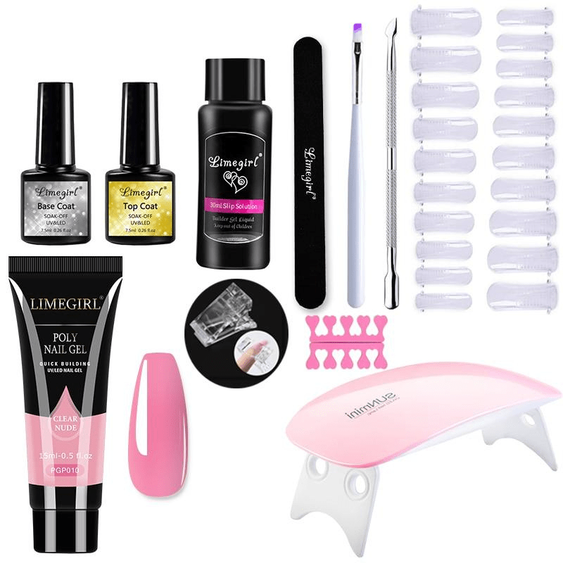 PolygelPro | Nail Kit with UV Lamp for Long-Lasting Professional Finish