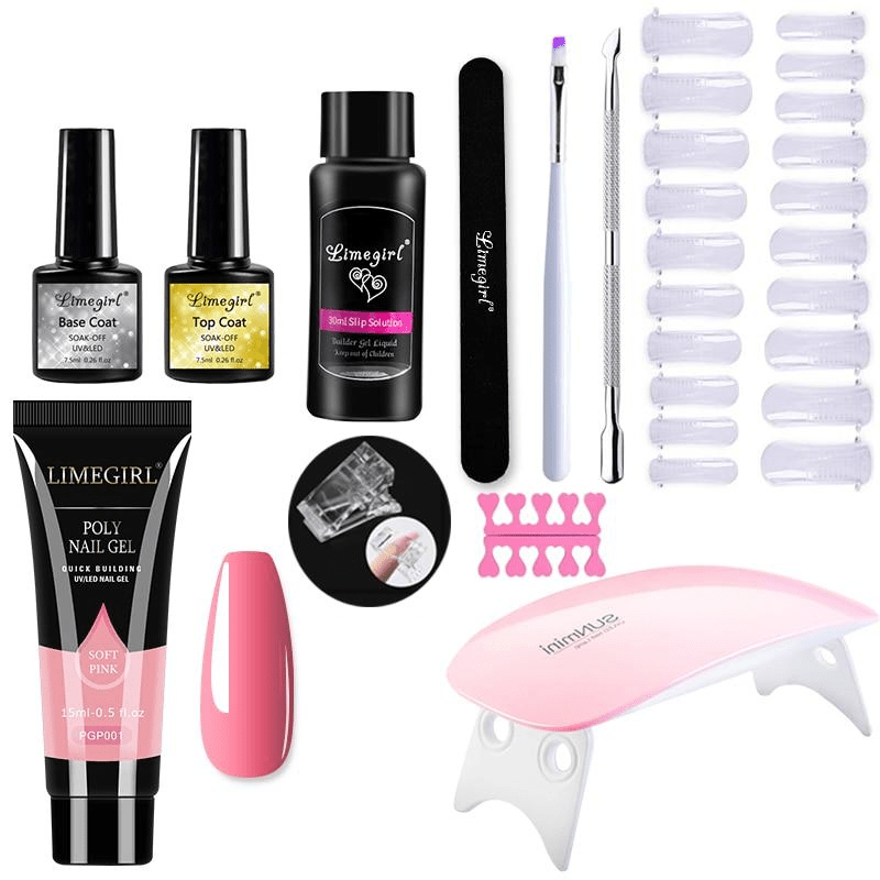 PolygelPro | Nail Kit with UV Lamp for Long-Lasting Professional Finish
