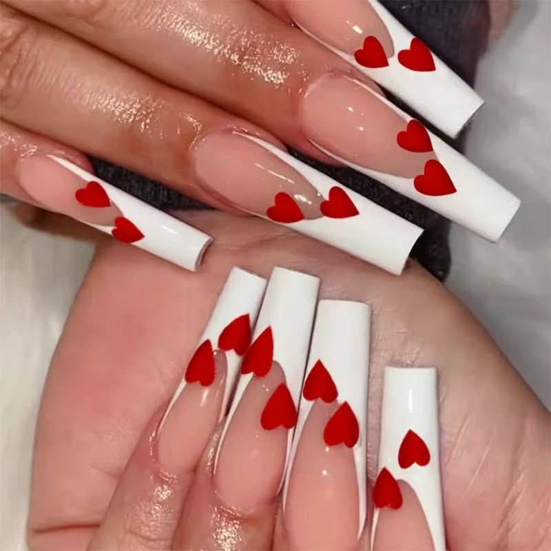 Nailé | 24-Piece Press-On Nail Set with Pink Gel Finish & Reusable Design