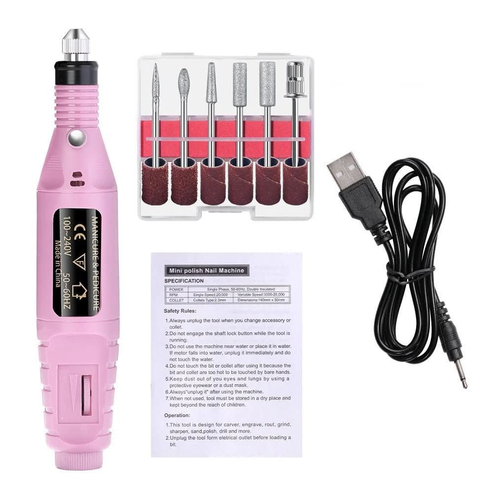 ProNail Expert | 6-in-1 Nail Care Set for Manicure & Pedicure Grooming