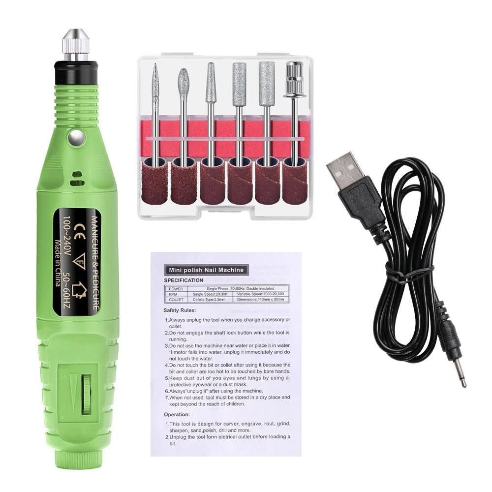 ProNail Expert | 6-in-1 Nail Care Set for Manicure & Pedicure Grooming