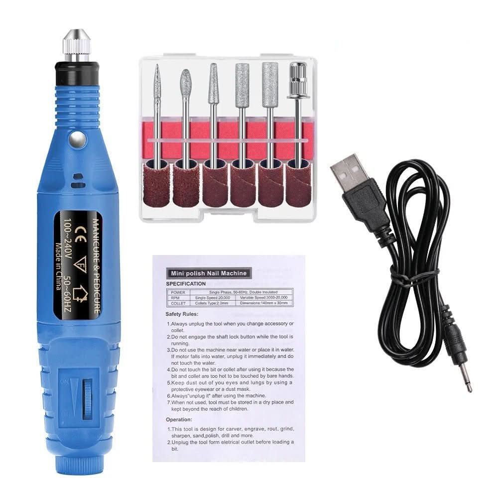 ProNail Expert | 6-in-1 Nail Care Set for Manicure & Pedicure Grooming