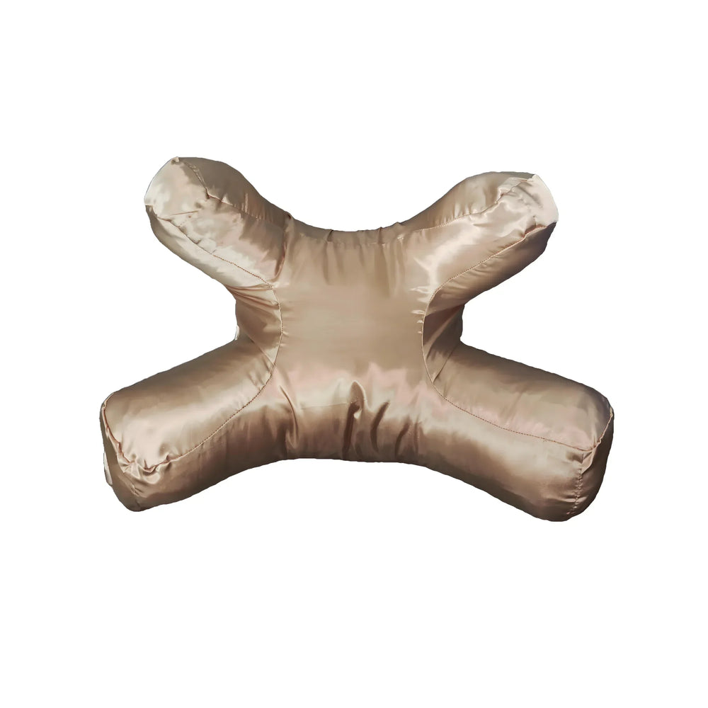 Luxurious Face Pillow and Satin Pillowcase Set for Beauty Sleep and Skin Care – Wrinkle Reduction, Acne Prevention, Eyelash Protection