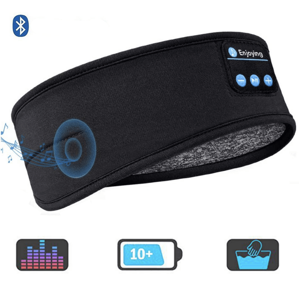 SleepHarmony | 3-in-1 Sleep Mask with Built-In Bluetooth Headphones