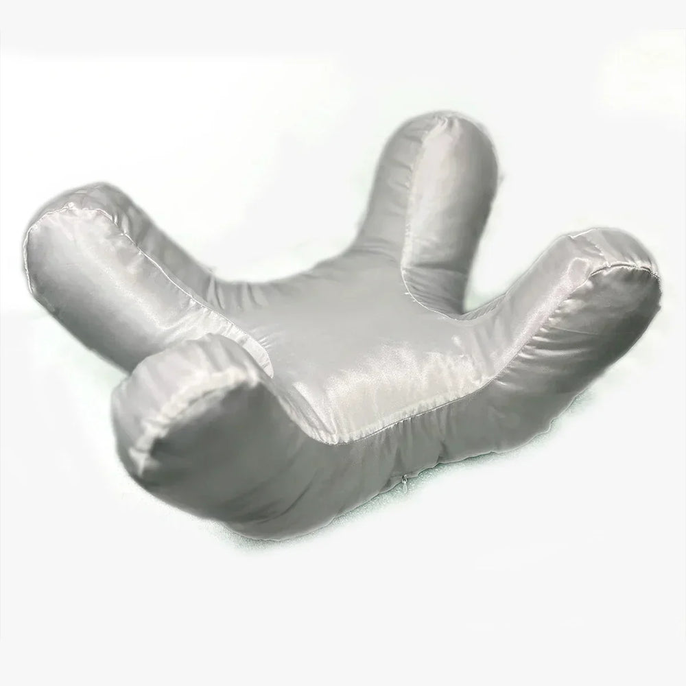 Luxurious Face Pillow and Satin Pillowcase Set for Beauty Sleep and Skin Care – Wrinkle Reduction, Acne Prevention, Eyelash Protection