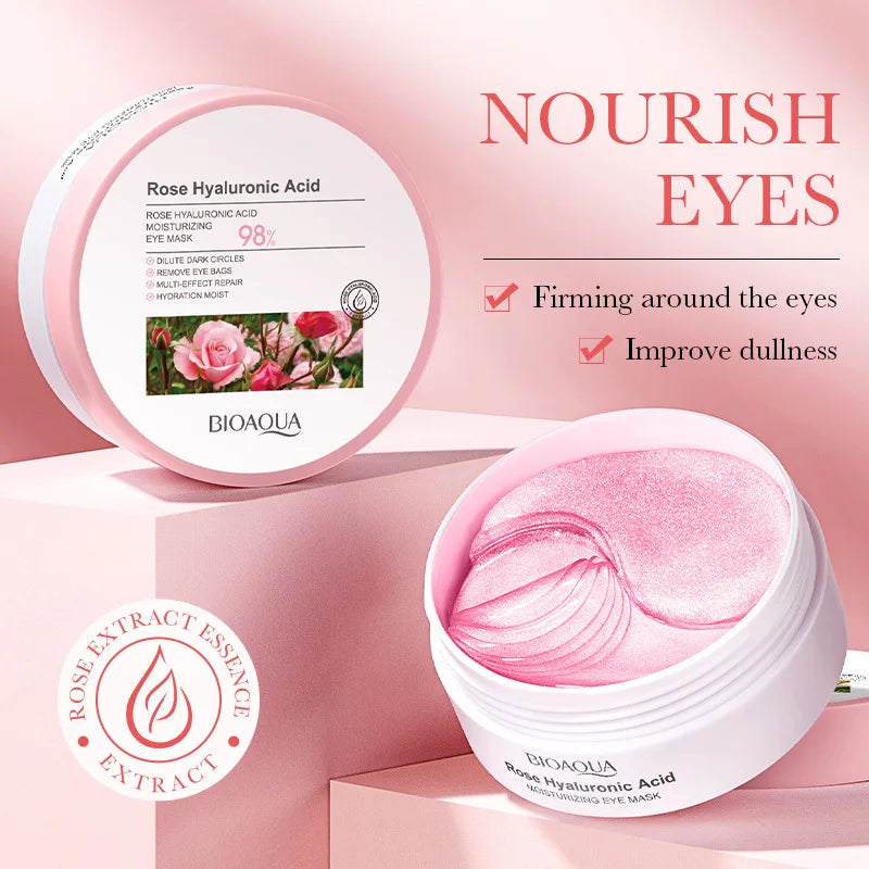 HydraGlow – Rose Eye Mask for Firming & Moisturizing