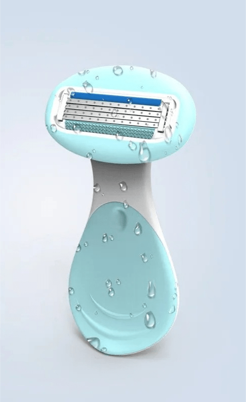 Sharpge | 4-Blade Compact Razor with Travel Case for Smooth Shaving