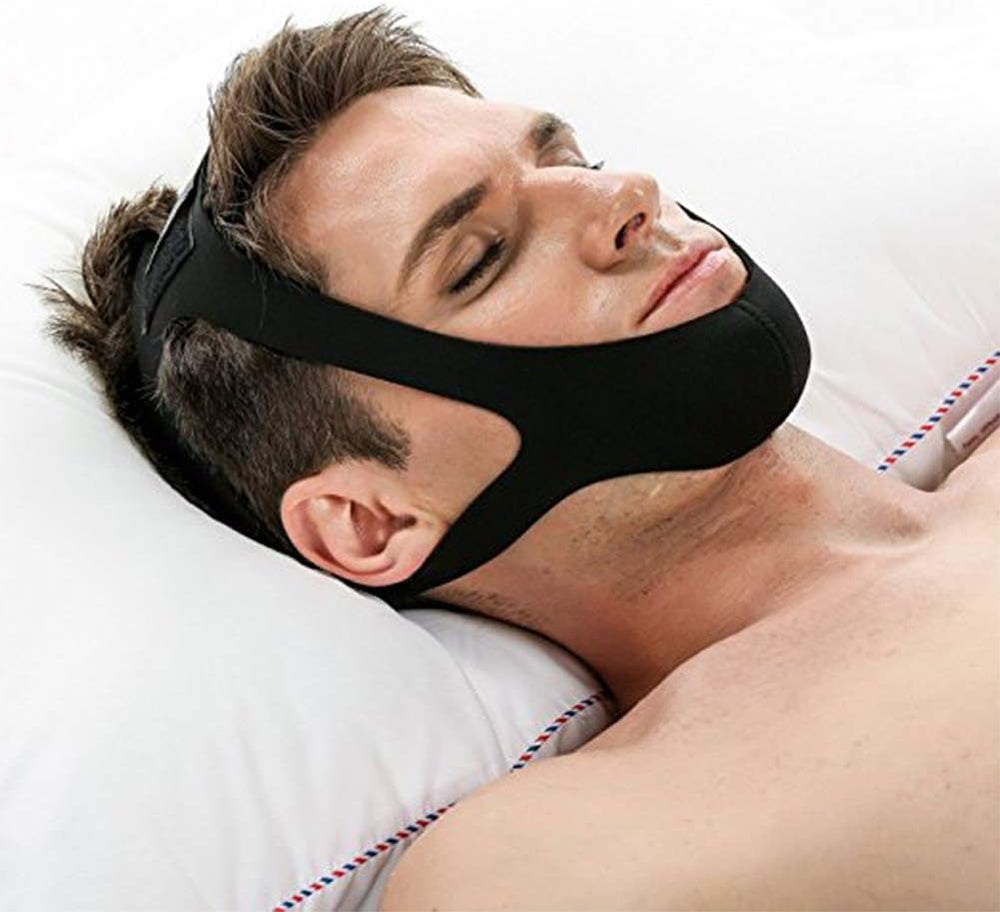 SnoozeGuard | Comfortable Adjustable Chin Strap for Snoring Relief